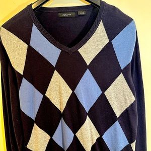 Clayborne Men’s V-Neck Sweater Size Large